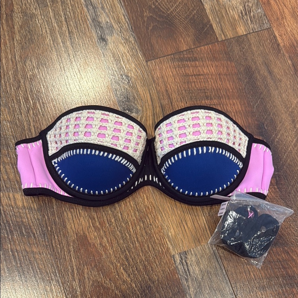 Victorias Secret strapless bikini top NWT